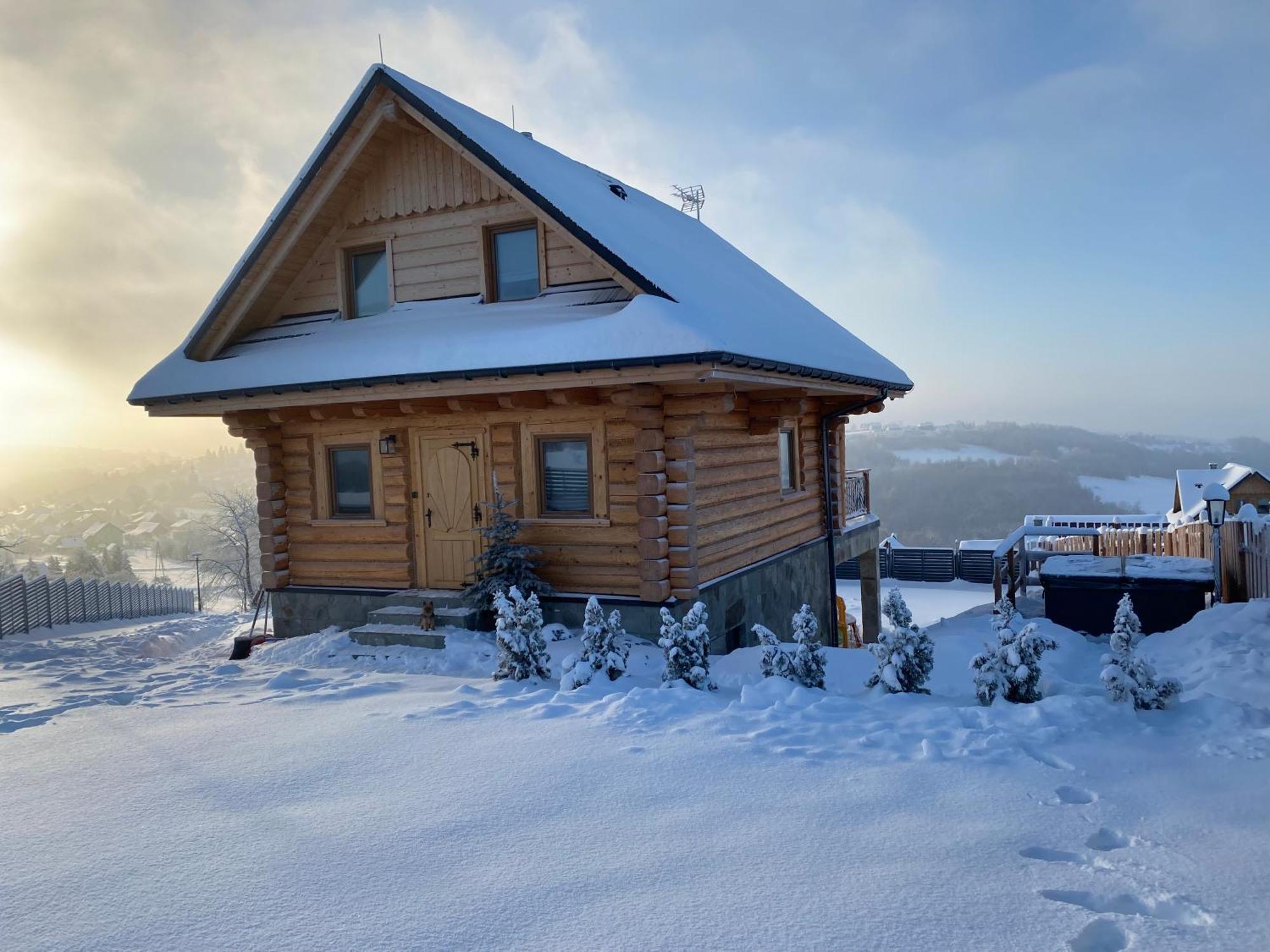 Zloty Gron Log Houses & Apartments Istebna Εξωτερικό φωτογραφία